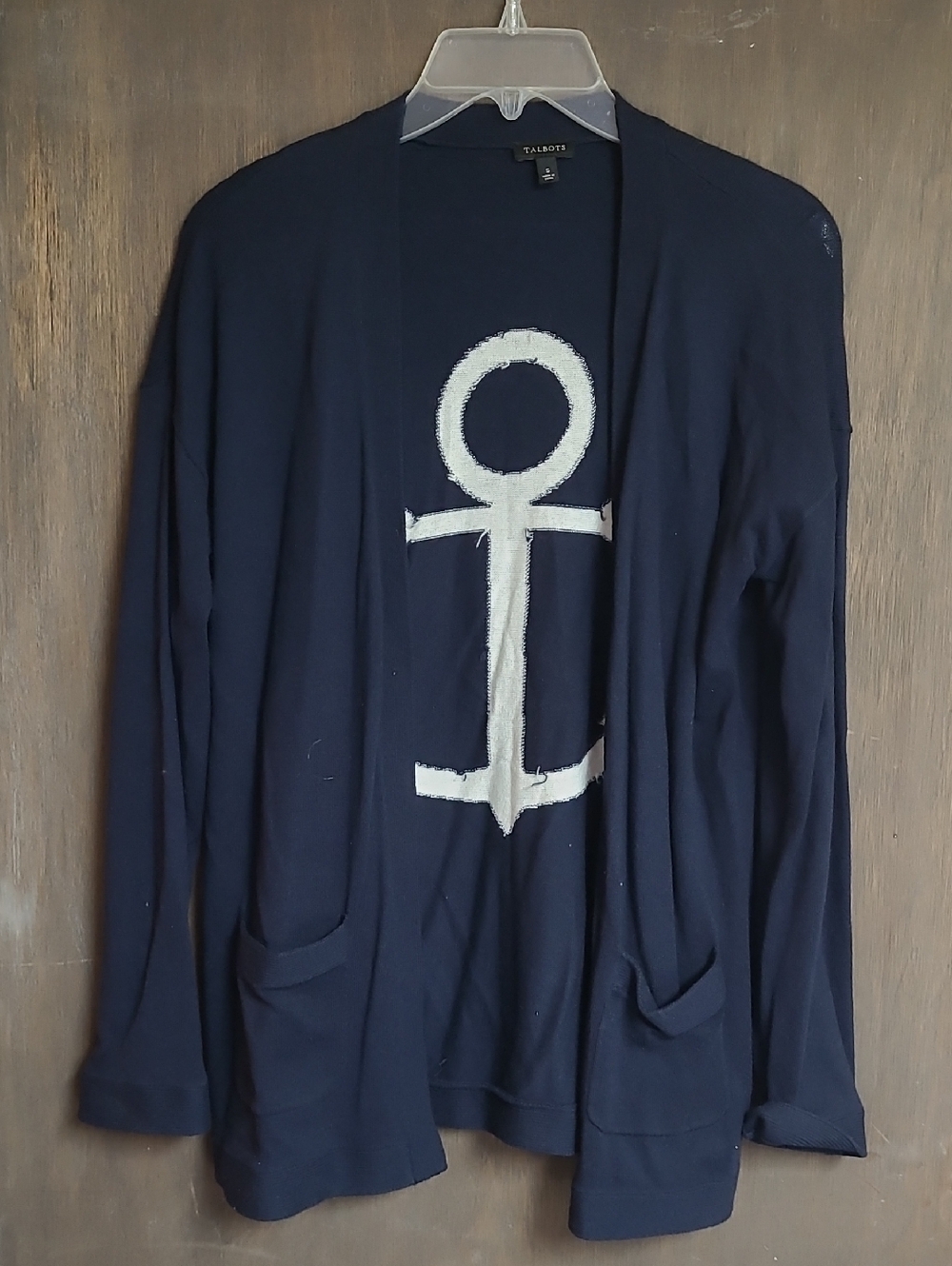 Talbots Nautical Cardigan